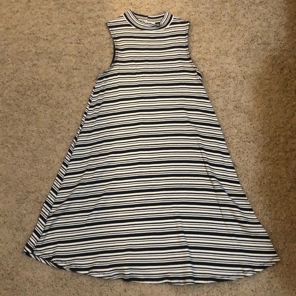 Black & White Striped Dress Size S